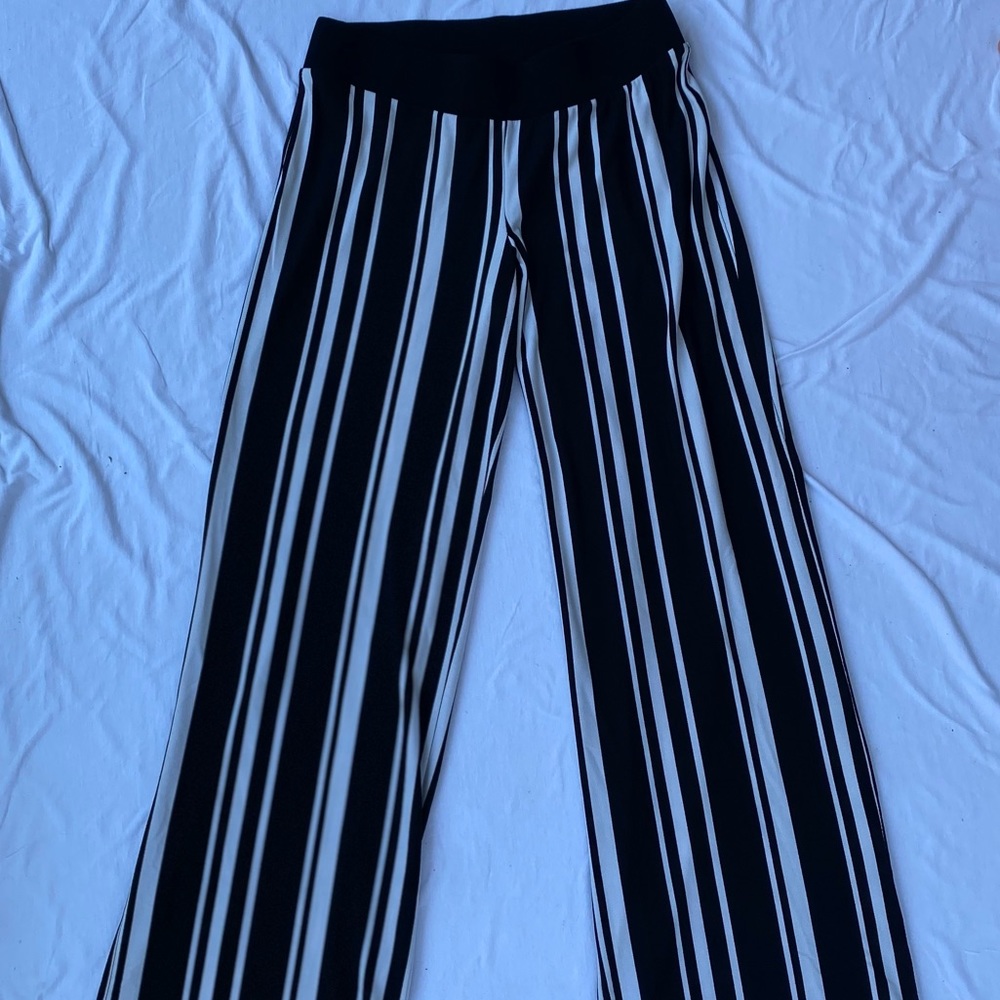 INC Women’s Striped Wide Leg Pants